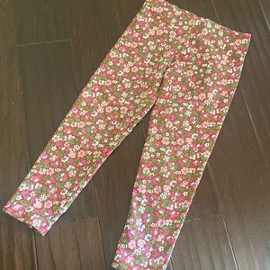 Mini Boden Flower Leggings